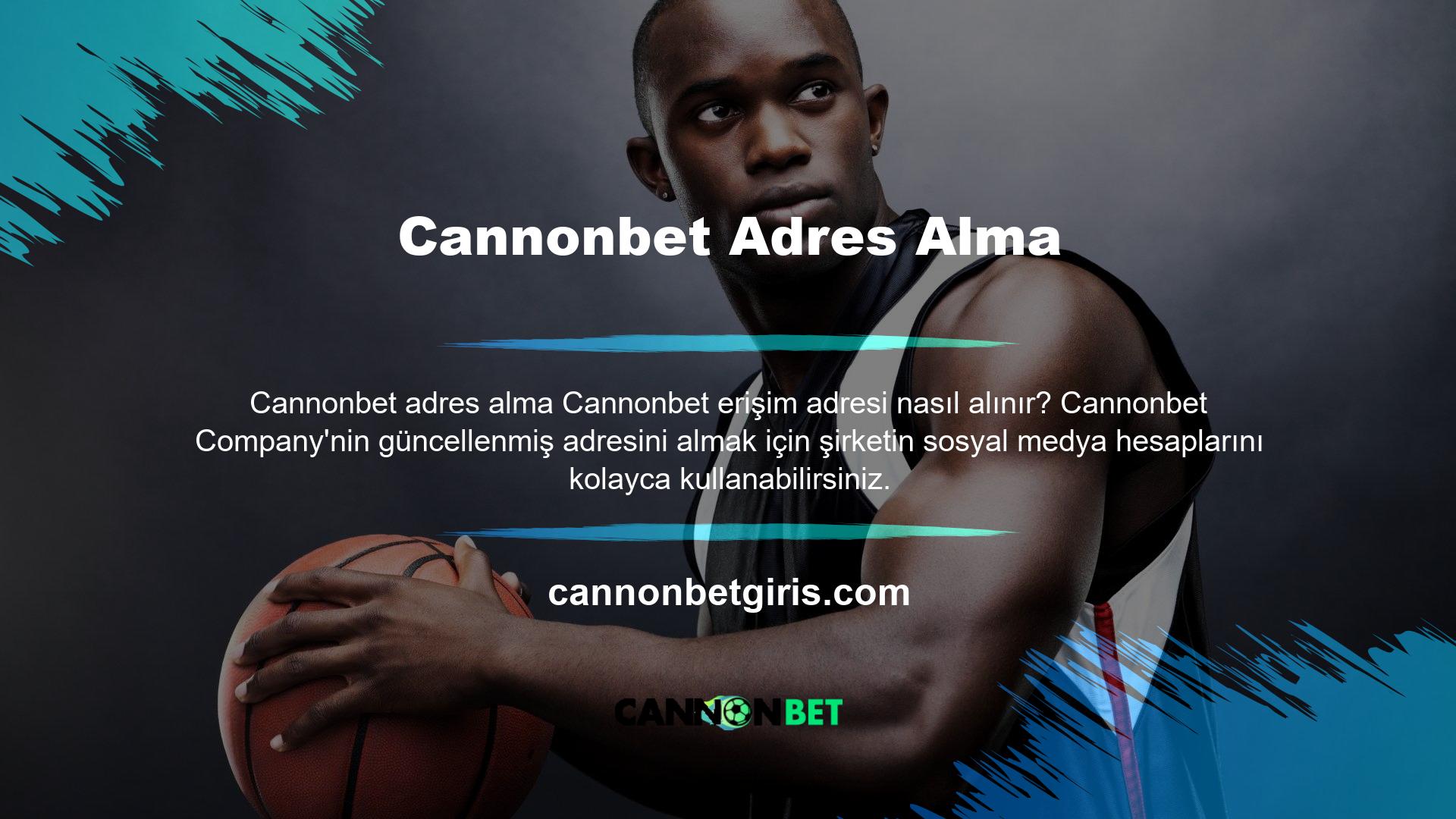 Buna ek olarak, işletme, Cannonbet sitesinden üyelik alan kişilere hem kısa mesaj yöntemi hem de e -posta ile alan adını çok hızlı bir şekilde gönderir
