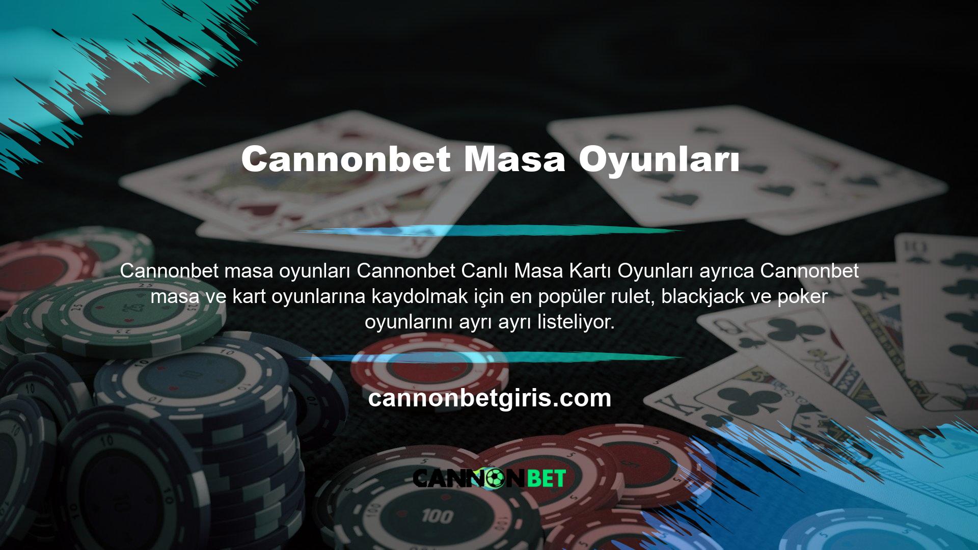 Baccarat, farklı kurallara sahip bir oyundur